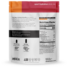Load image into Gallery viewer, Sport Hydration Drink Mix