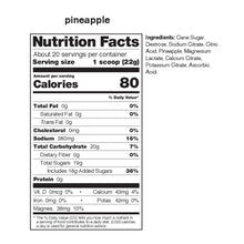 Load image into Gallery viewer, Sport Hydration Drink Mix - with Pineapples